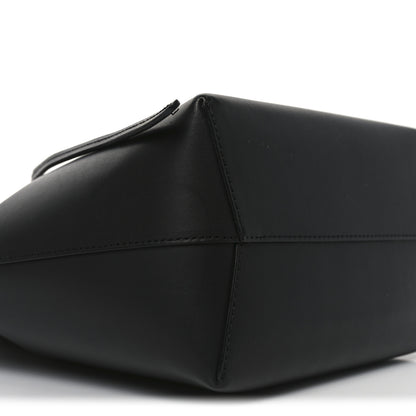 Mansur Gavriel Vegetable Tanned Calfskin Mini Bucket Bag Black Dolly 9 of 10