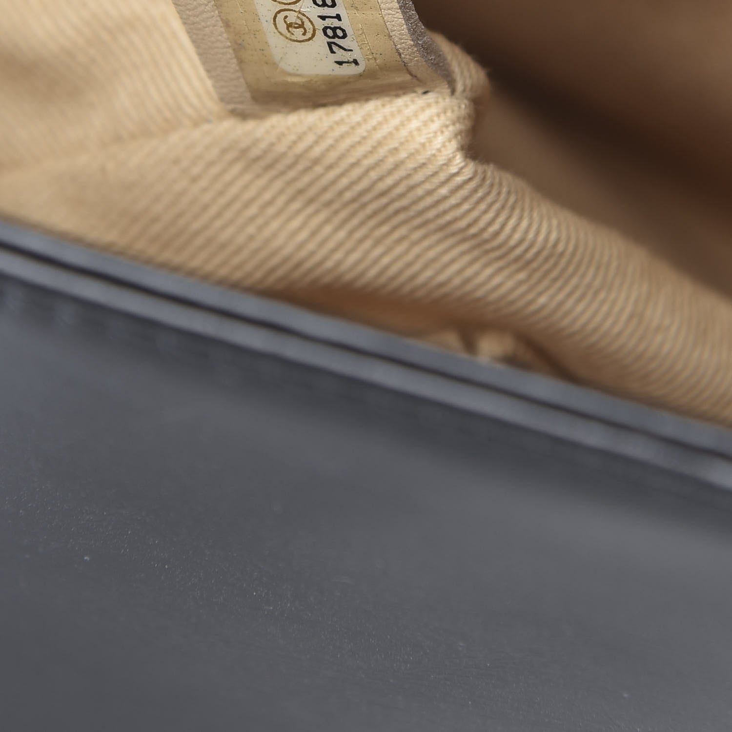 Chanel Glazed Calfskin Quilted Large Boy Flap Black 7 of 14