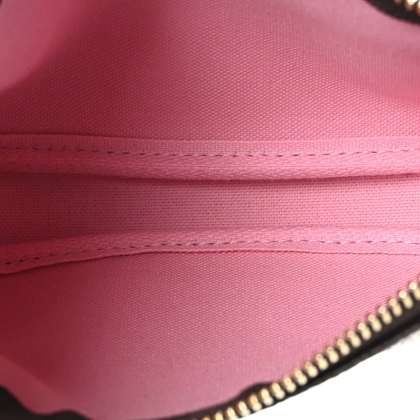 Monogram 2022 Christmas Animation Paris Mini Pochette Accessories Pink