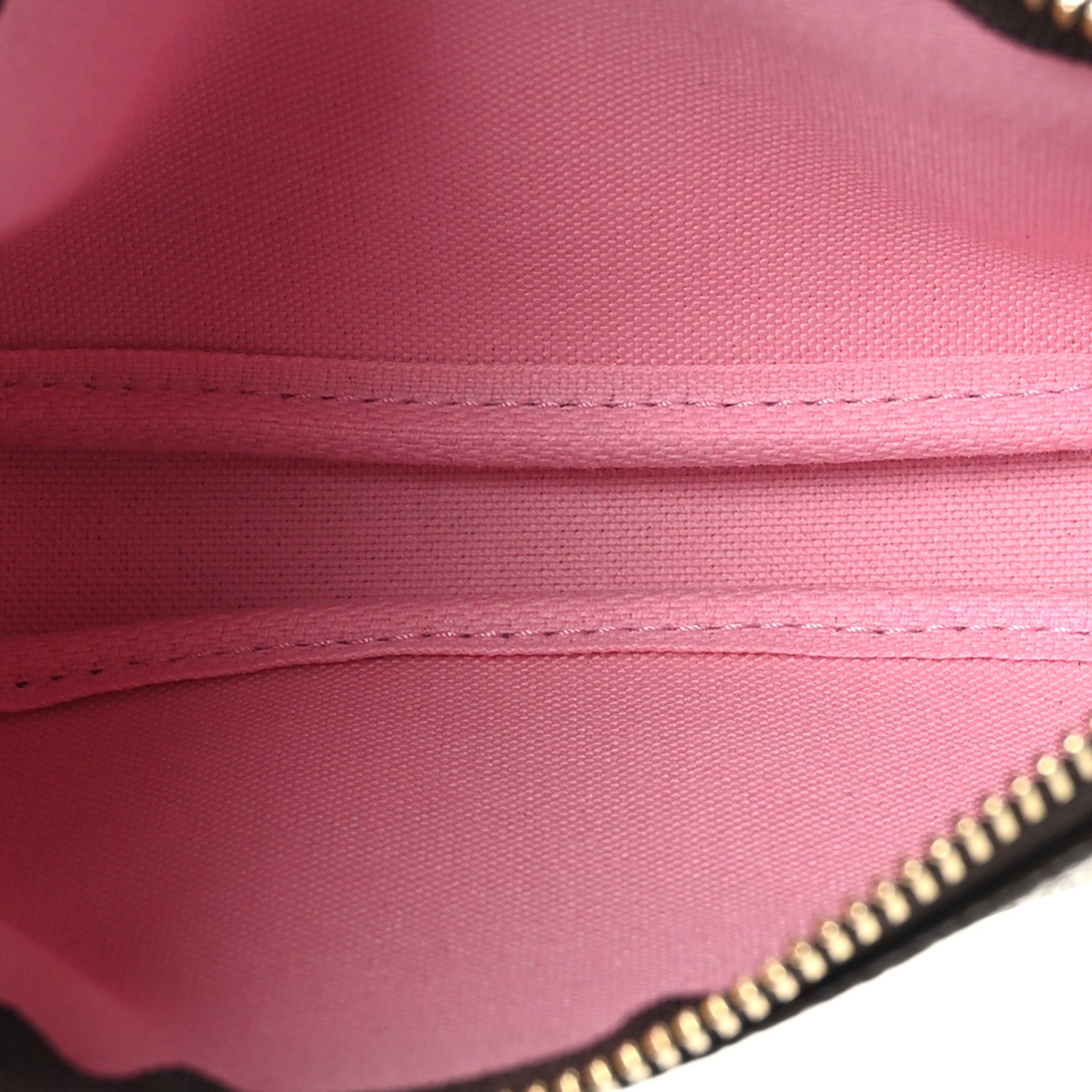 Louis Vuitton Monogram 2022 Christmas Animation Paris Mini Pochette Accessories Pink 4 of 8