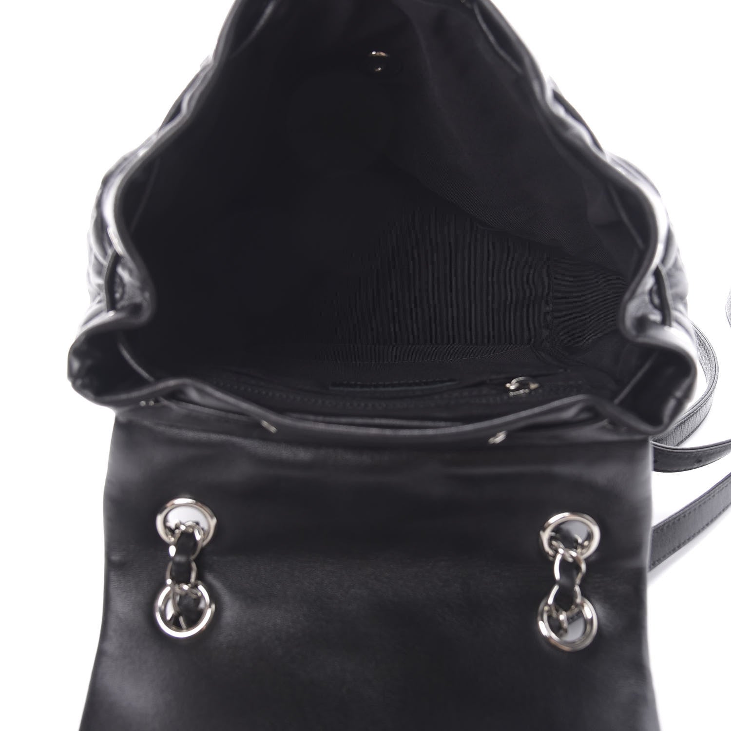 Chanel Lambskin Quilted Small Urban Spirit Backpack Black 4 of 9