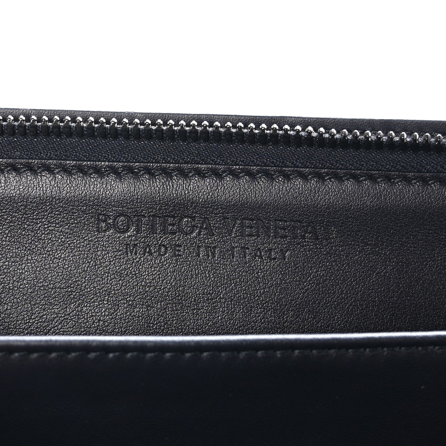 Bottega Veneta Calfskin Intrecciato Document Case Black 7 of 10