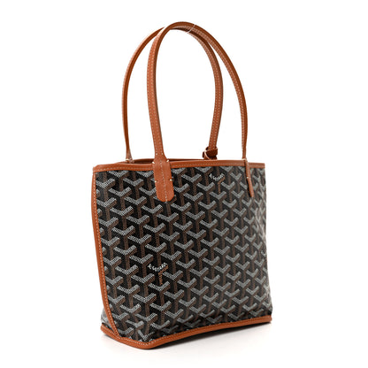 Goyard Goyardine Reversible Mini Anjou Black Gold 4 of 10