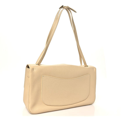 Chanel Grained Calfskin Small Souplissimo Maxi Flap Beige 2 of 10