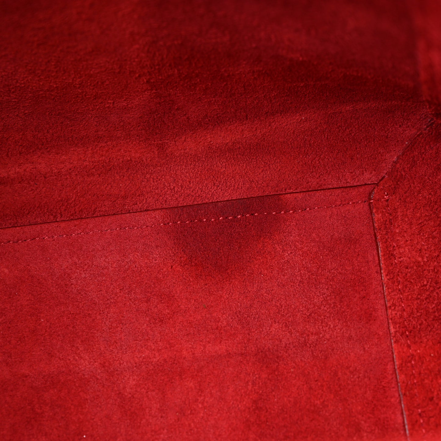 Baby Grained Calfskin Micro Belt Bag Coquelicot