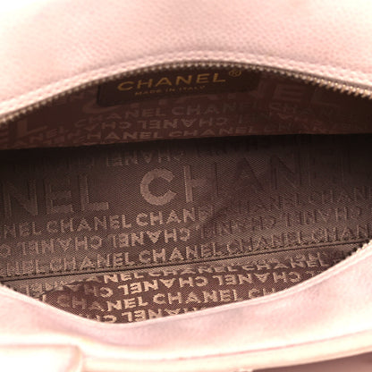 Chanel Caviar Quilted Small Bowler Tassel Pink 5 of 16