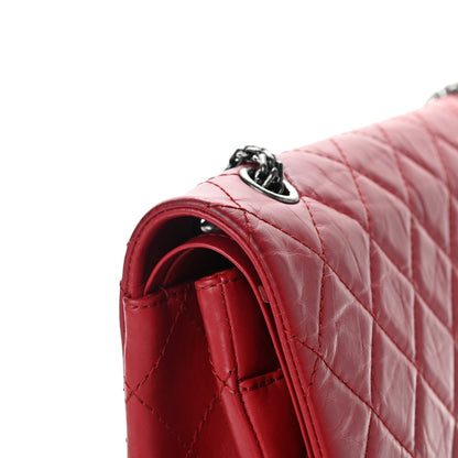 Chanel Aged Calfskin Quilted 2.55 Reissue 227 Flap Red 14 of 14