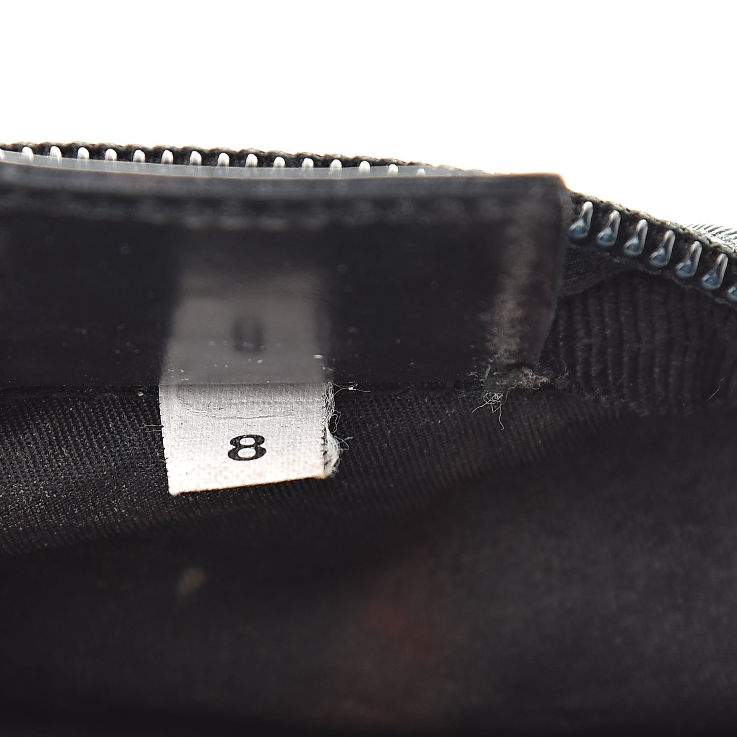 Prada Nylon Tessuto Cosmetic Pouch Black 7 of 9
