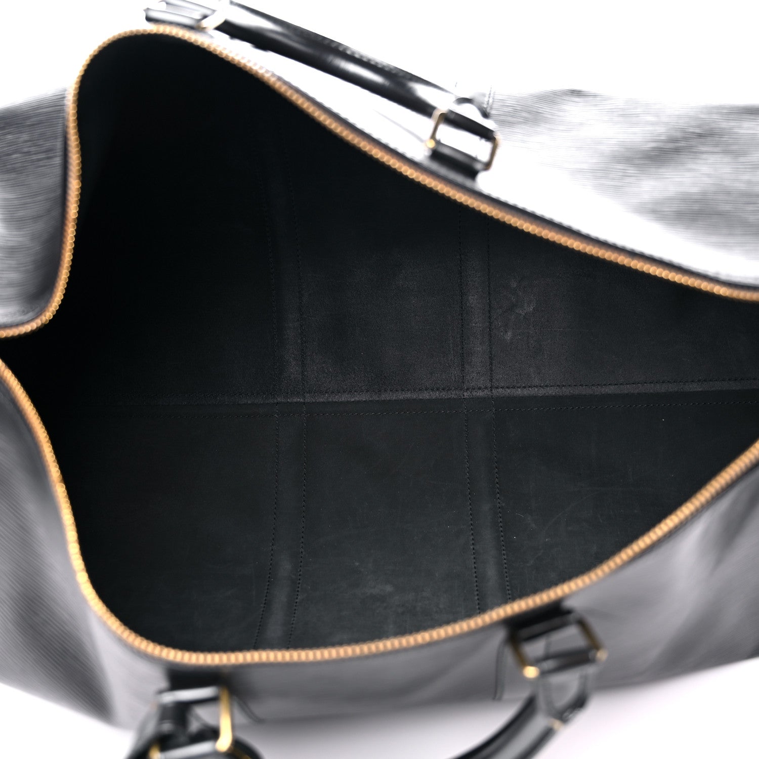Louis Vuitton Epi Keepall 55 Black 5 of 17