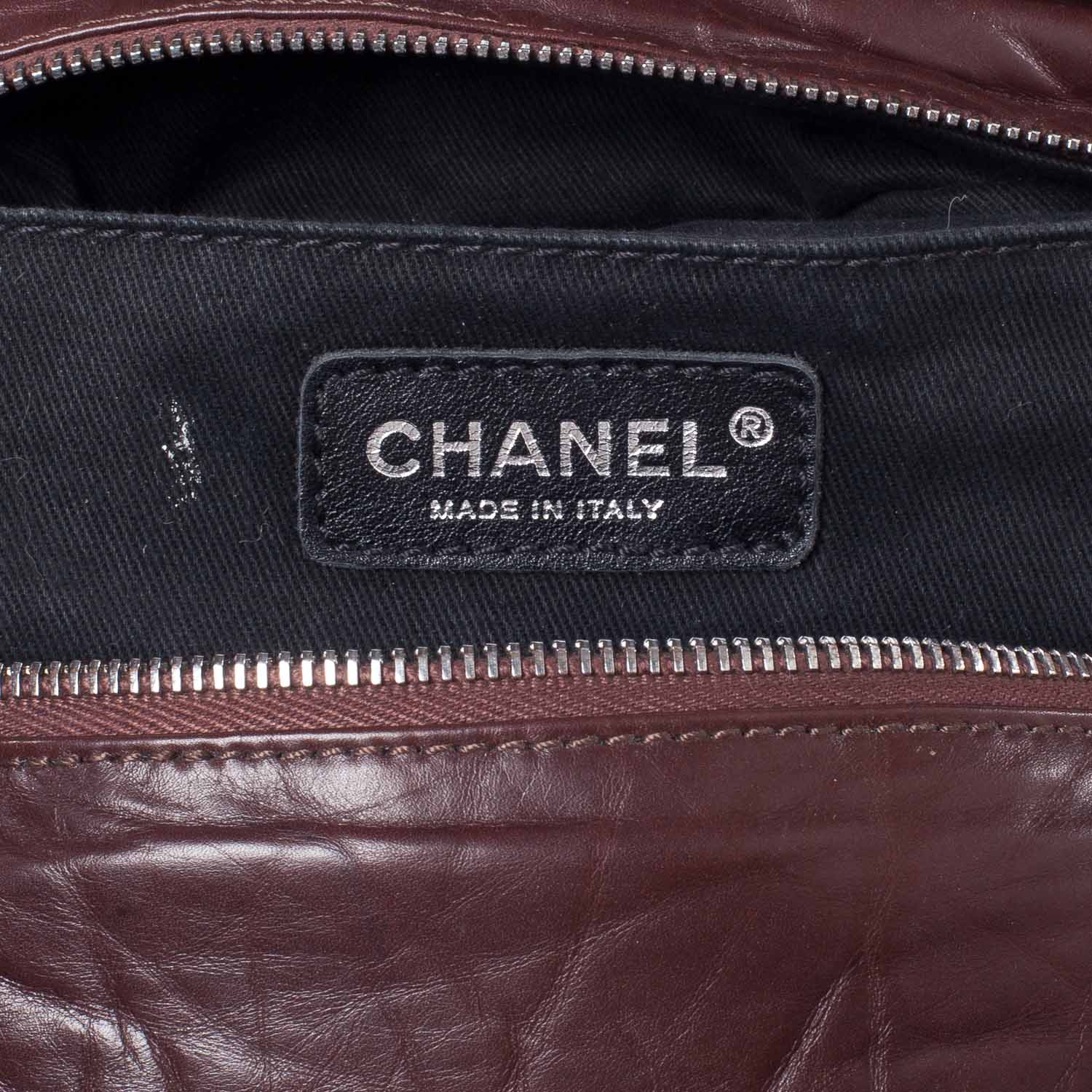 Chanel Ligne Lady Braid Tote Brown 7 of 10
