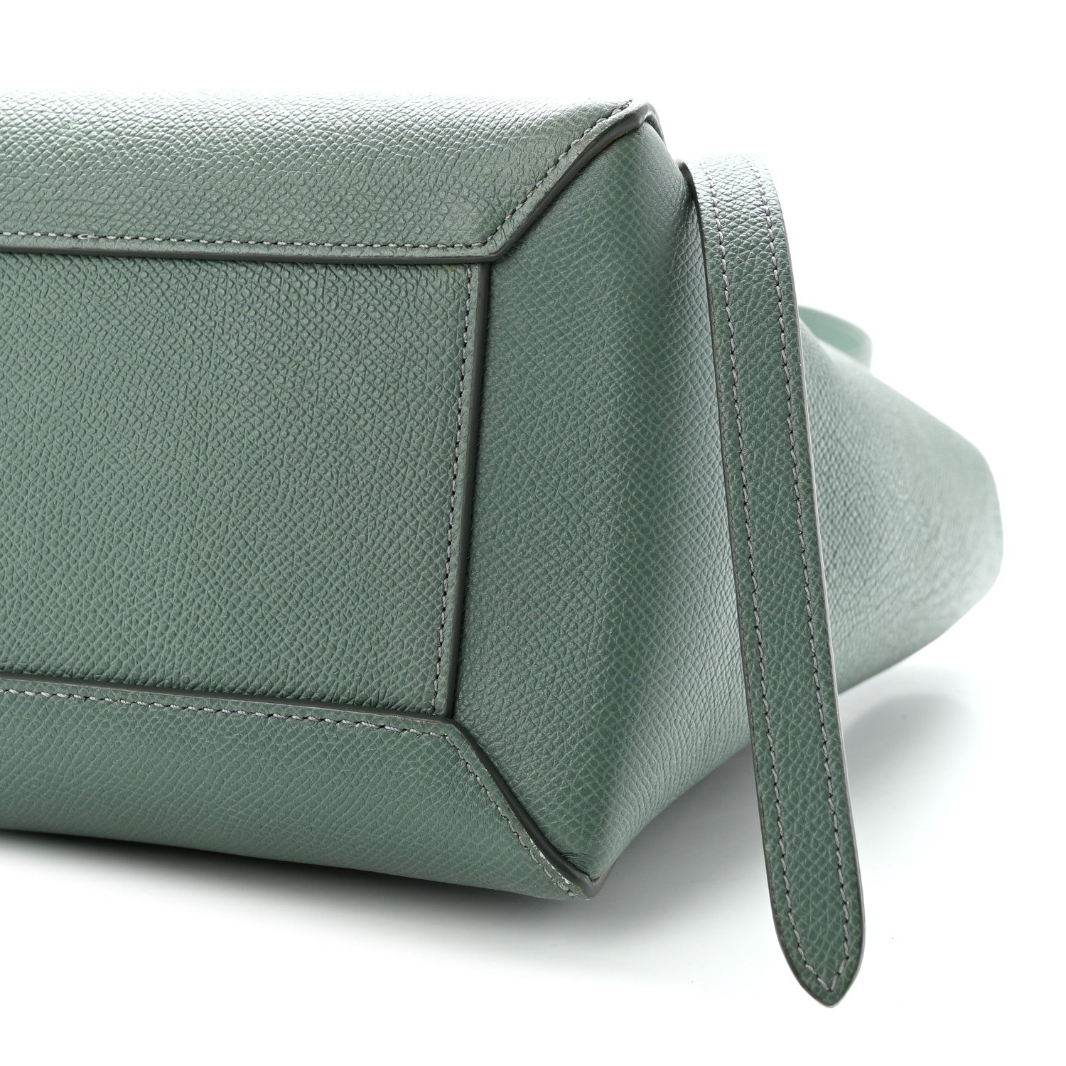 Celine Grained Calfskin Micro Belt Bag Celadon 11 of 12