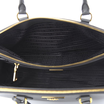 Prada Saffiano Large Galleria Double Zip Tote Marmo 6 of 10