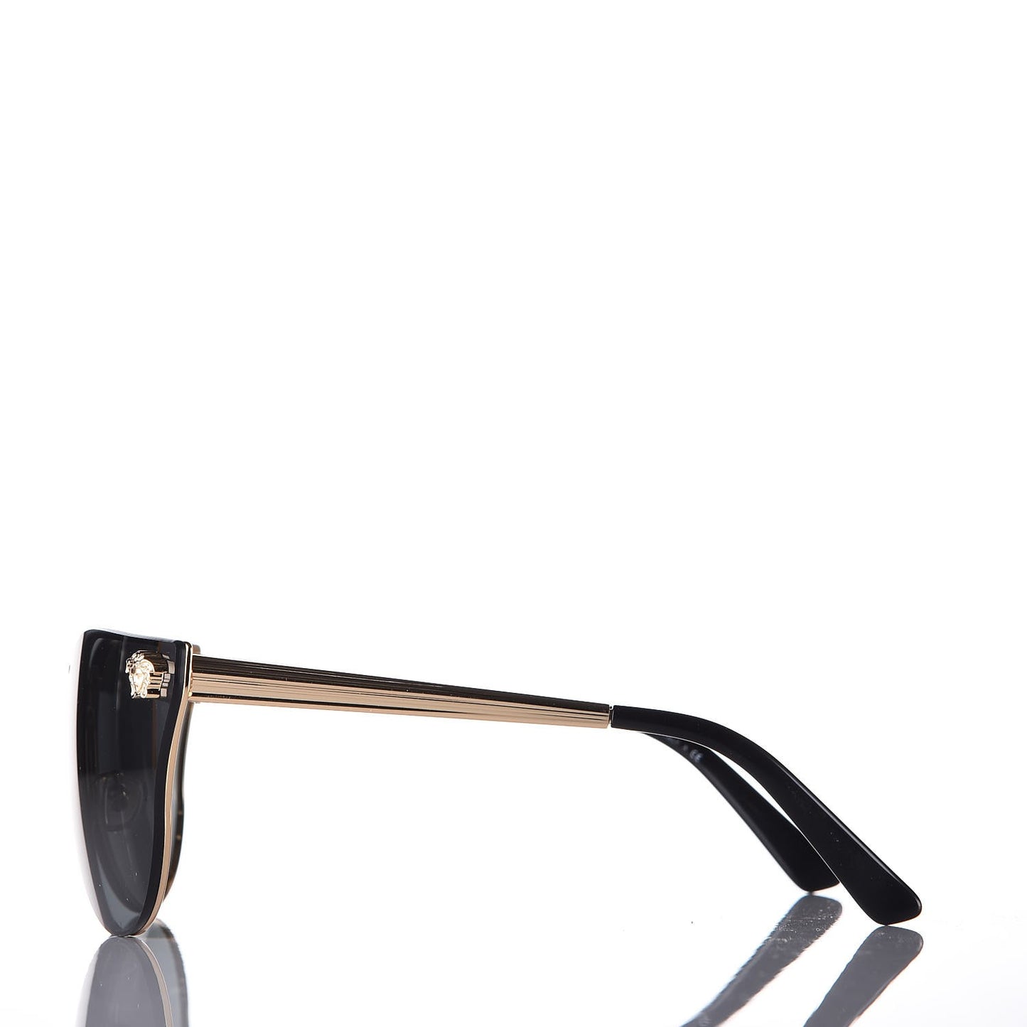 Medusa Cat Eye JJ Sunglasses 2120 Black Gold