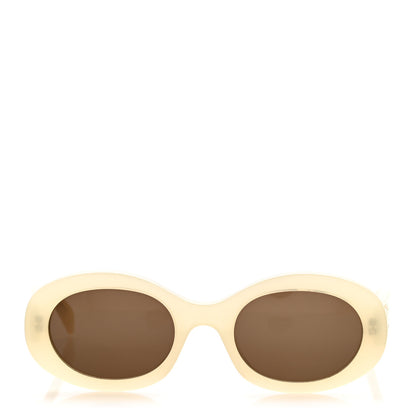 Celine Acetate Triomphe 01 Sunglasses CL 40194U White 2 of 9