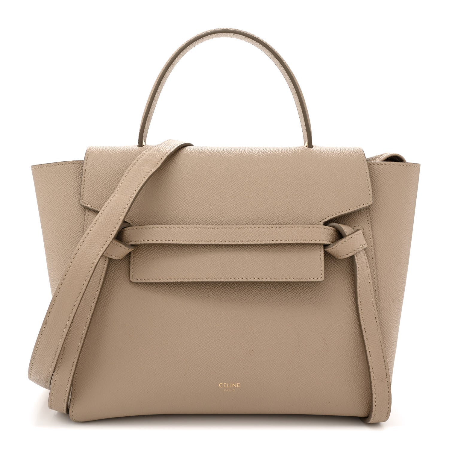 Celine Grained Calfskin Micro Belt Bag Light Taupe 1 of 13