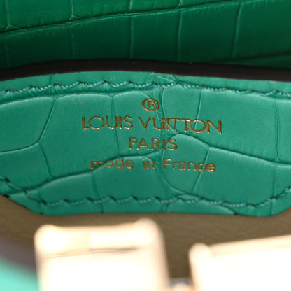 Louis Vuitton Iridescent Alligator Nano Capucines 7 of 11