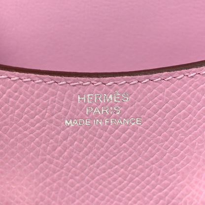 Hermes Epsom Constance Slim Wallet Mauve Sylvestre 7 of 10