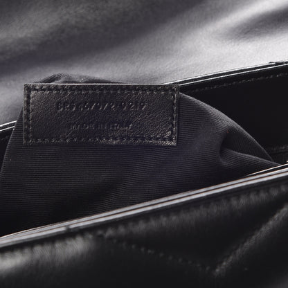 Saint Laurent Calfskin Y Quilted Monogram Toy Loulou Crossbody Bag Black 8 of 12