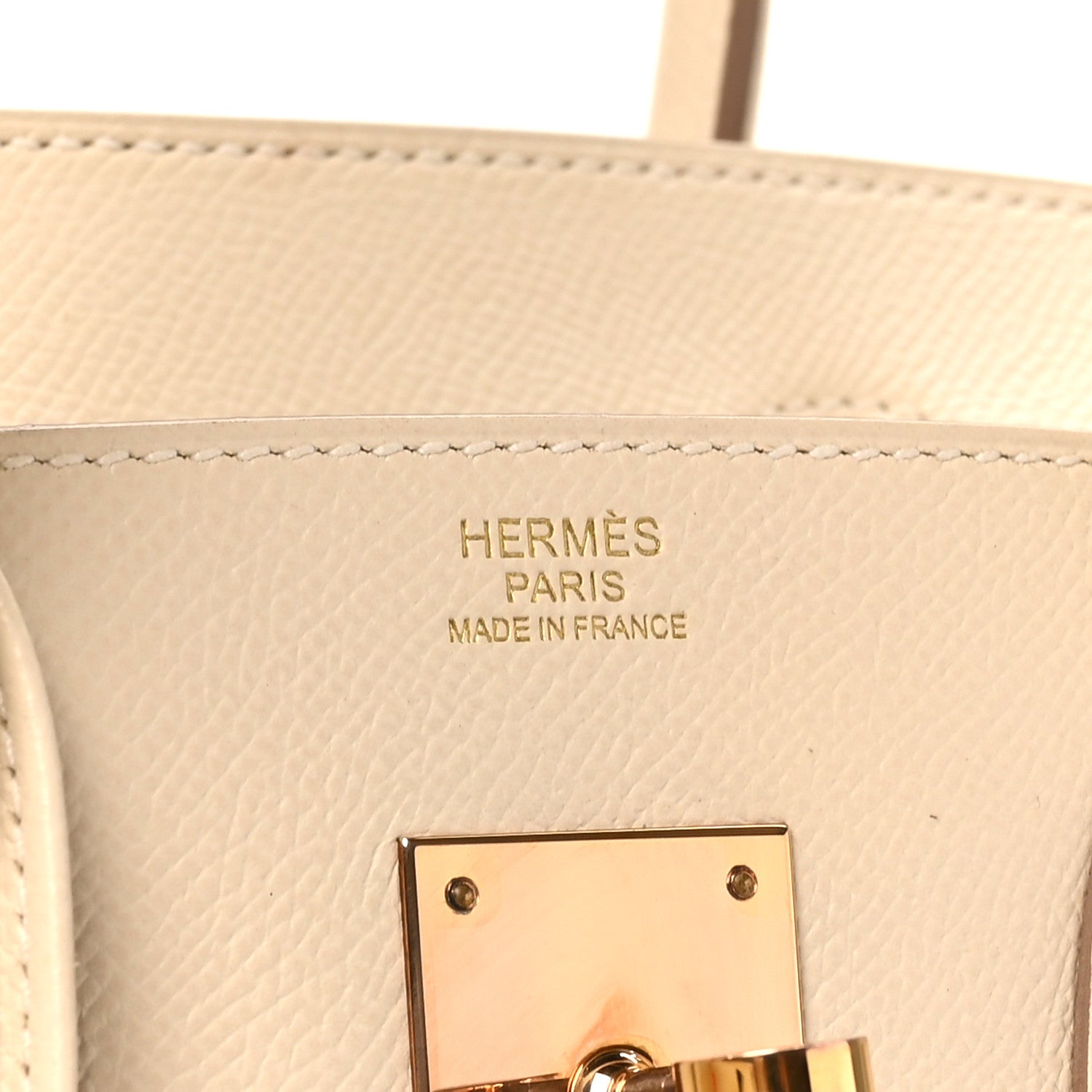 Hermes Epsom Birkin 30 Craie 6 of 11