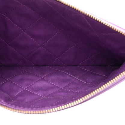 Chanel Shiny Calfskin Quilted Small Chanel 22 Purple 7 of 11