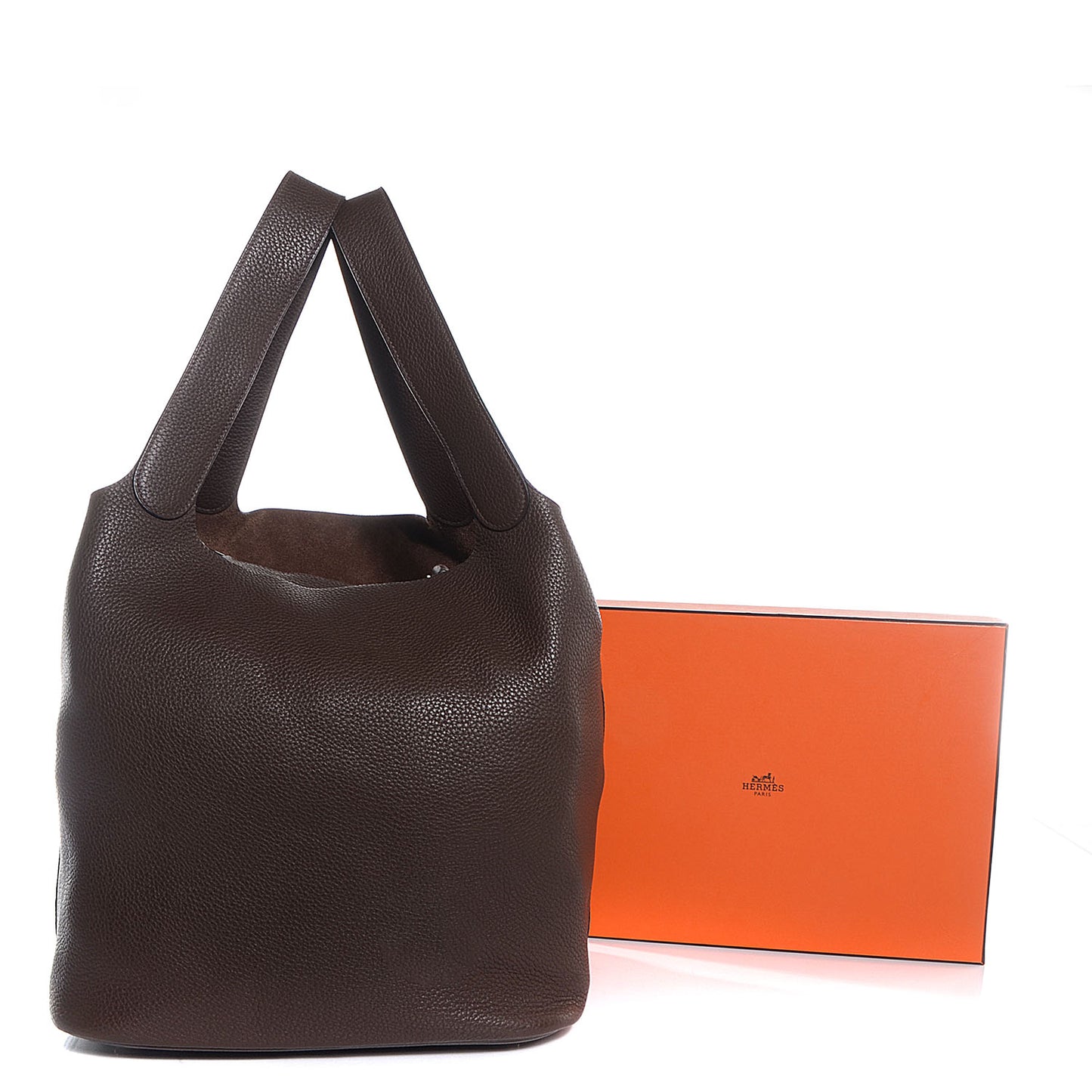 Taurillon Clemence Picotin Lock TGM Chocolate