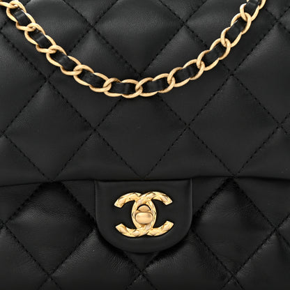 Chanel Lambskin Quilted CC Medium Dynasty Flap Black 8 of 10