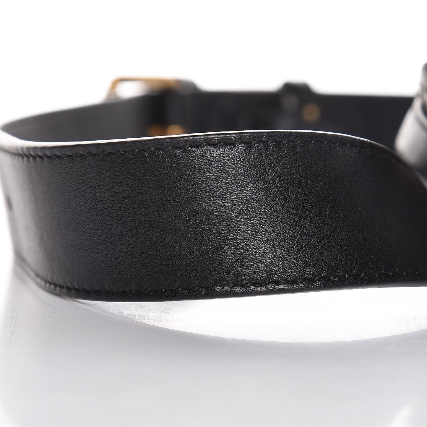 Calfskin Matelasse GG Marmont Belt Bag 85 34 Black
