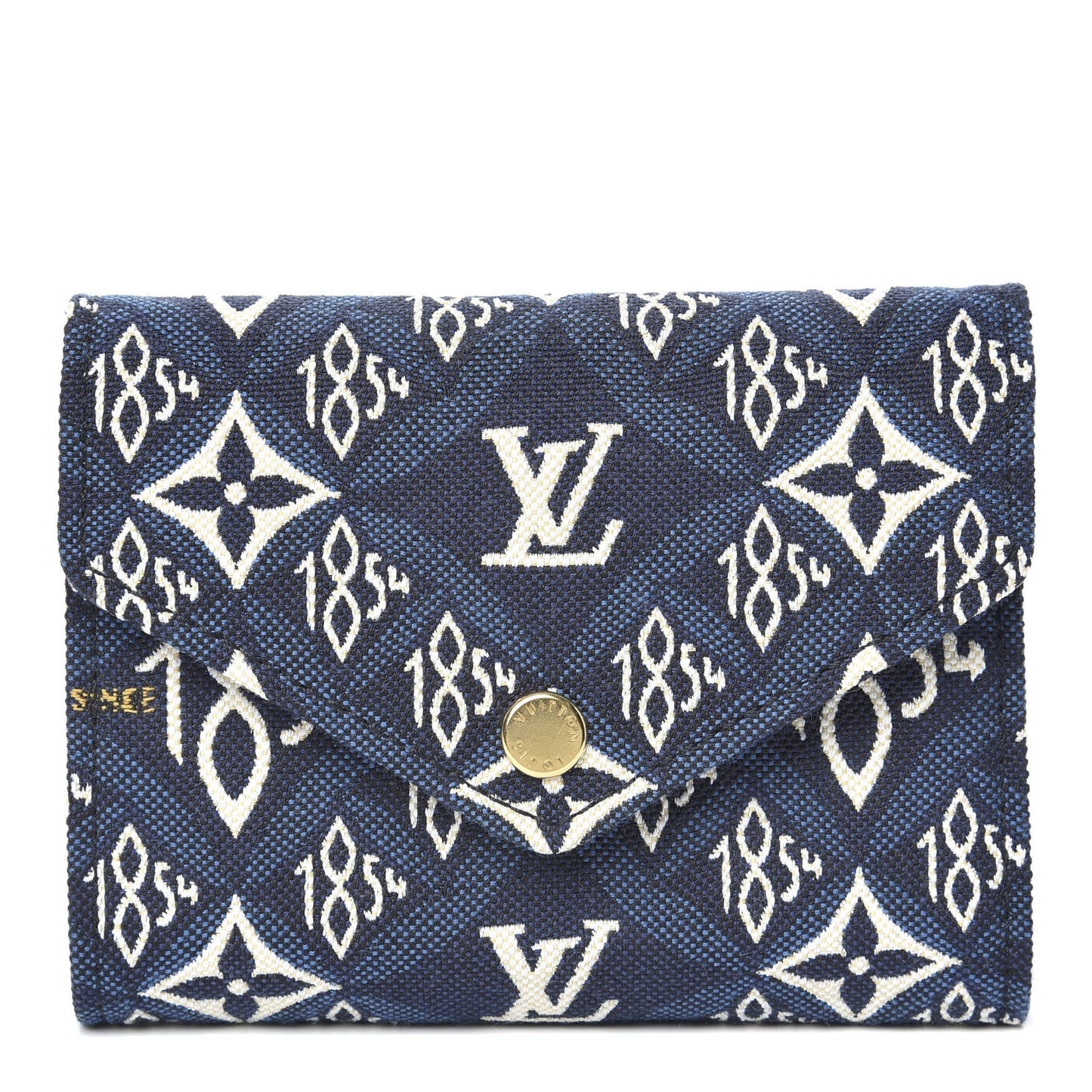 Jacquard Since 1854 Victorine Wallet Blue