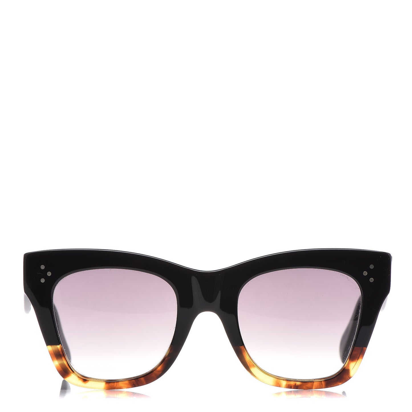 Acetate Cat Eye Sunglasses CL40004I Havana Black