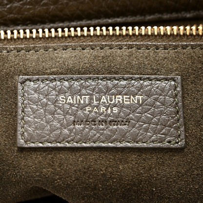 Saint Laurent Grained Deerskin Bea Tote Light Musk 10 of 29