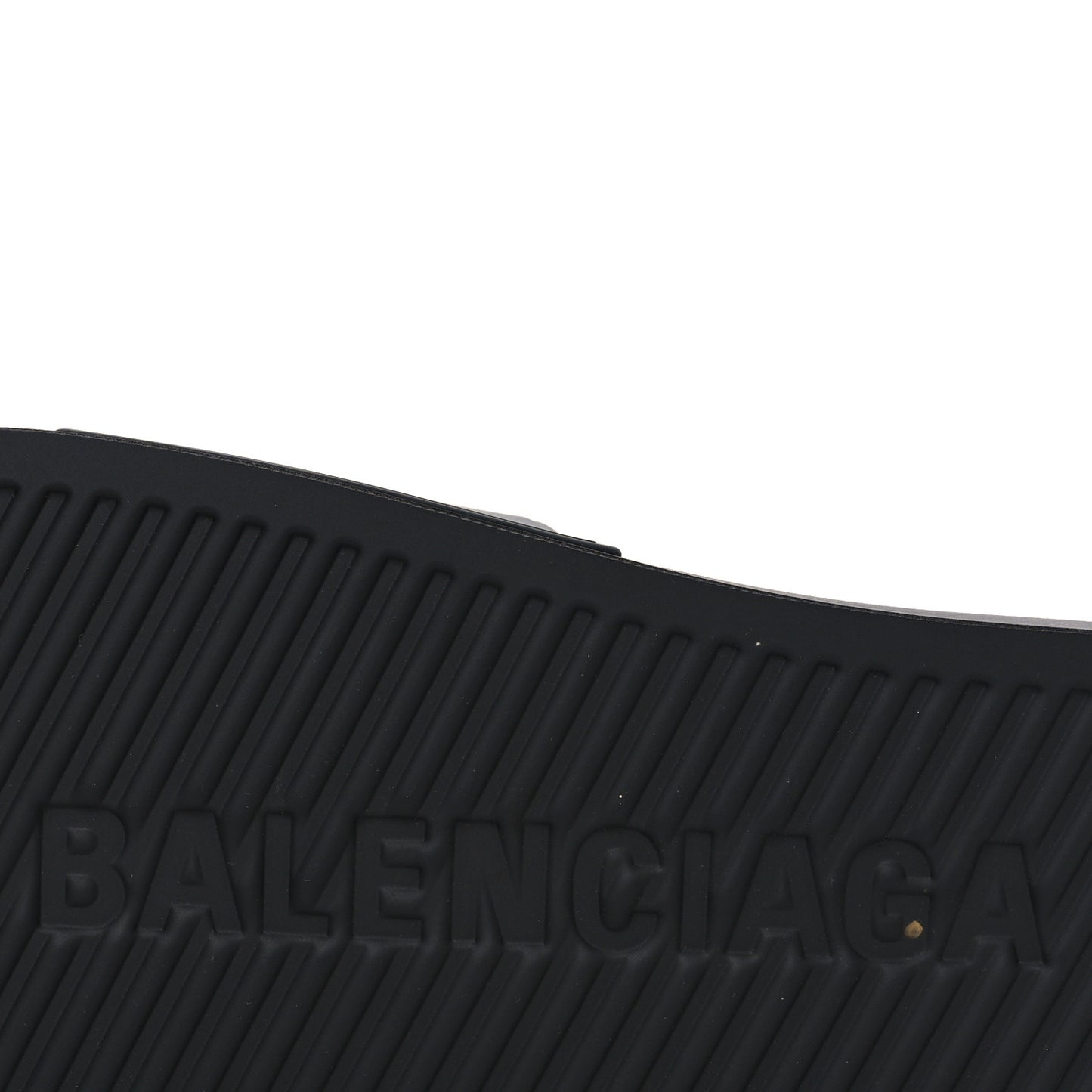Rubber New York Womens Pool Slide Sandals 39 Black
