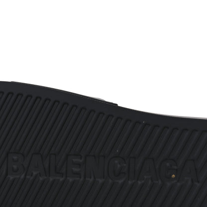 Balenciaga Rubber New York Womens Pool Slide Sandals 39 Black 9 of 10