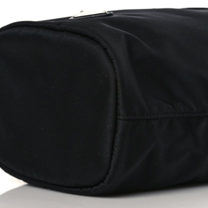 Prada Saffiano Tessuto Nylon Vela Bucket Wristlet Black 10 of 10