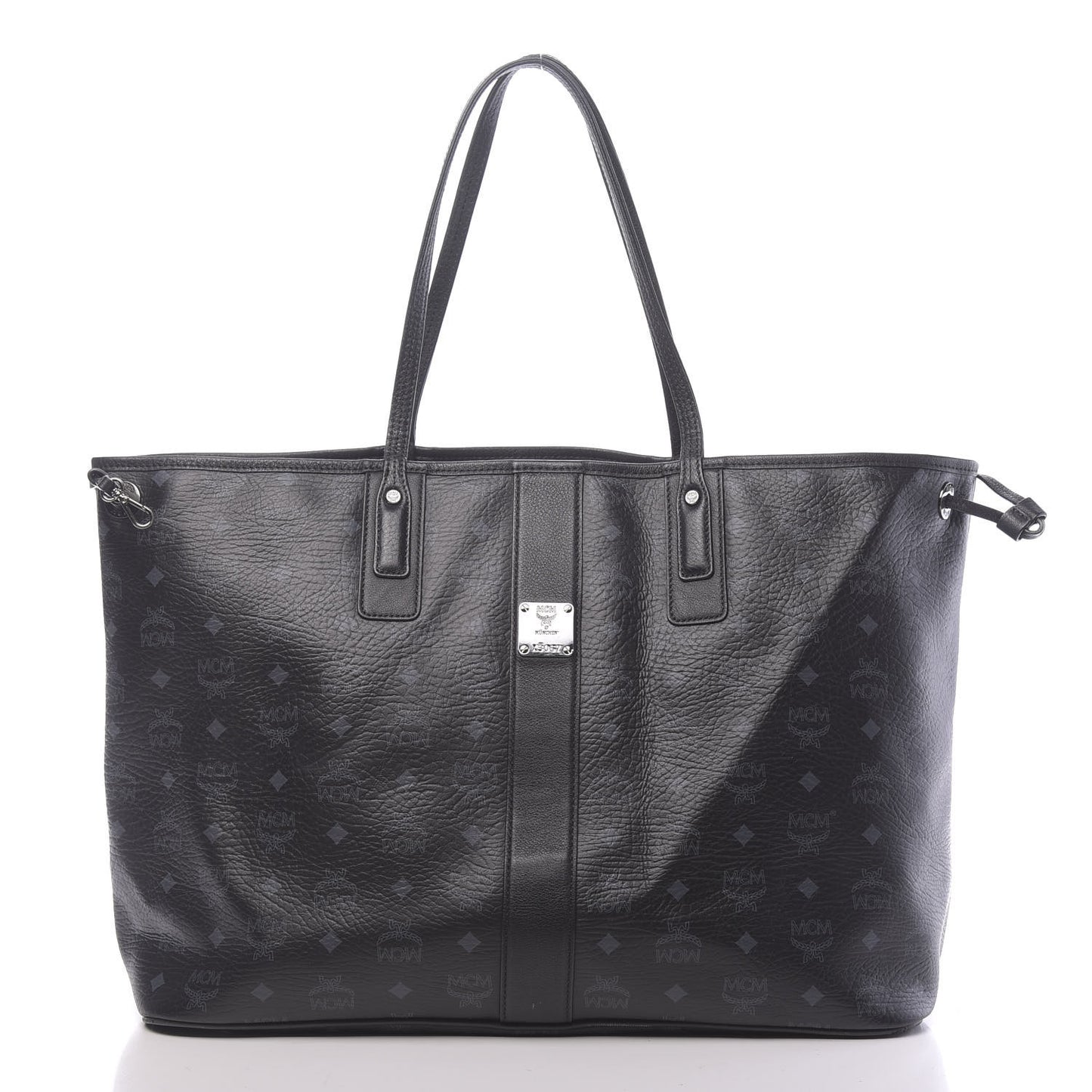 Visetos Large Liz Reversible Shopper Tote Black