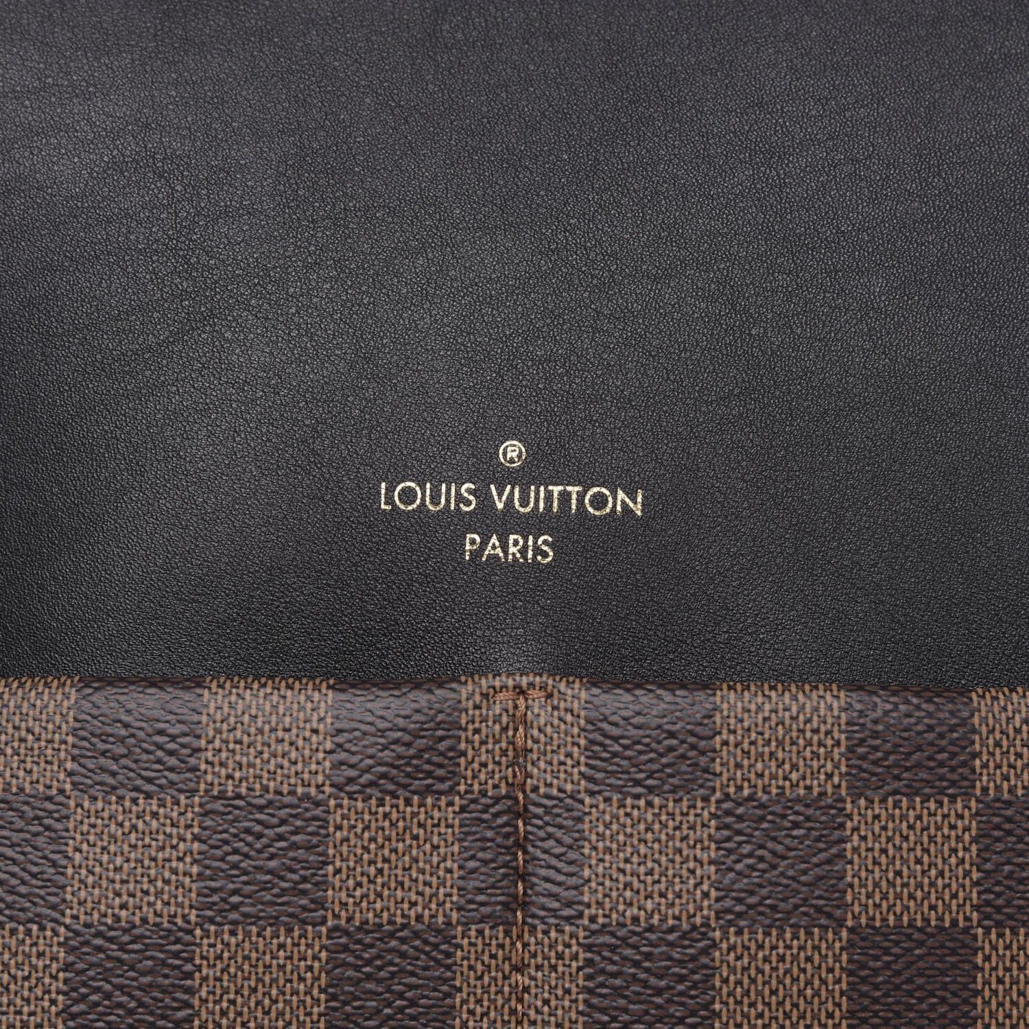 Louis Vuitton Damier Ebene Calfskin Maida Black 11 of 13