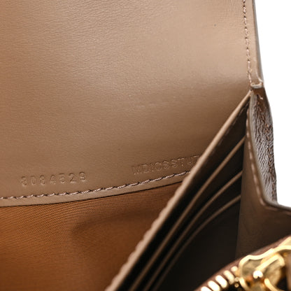 Burberry House Check Grain Calfskin Halton Wallet Tan 7 of 7
