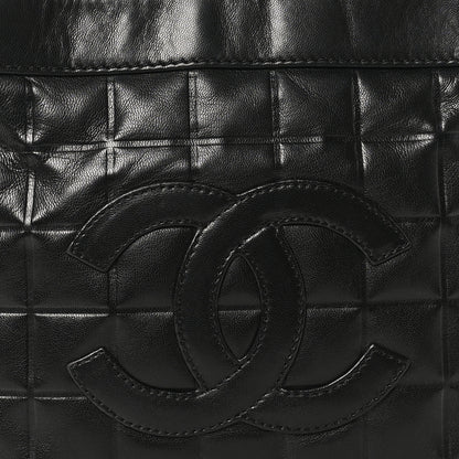Chanel Lambskin Quilted Small Chocolate Bar Shoulder Bag Black 8 of 10