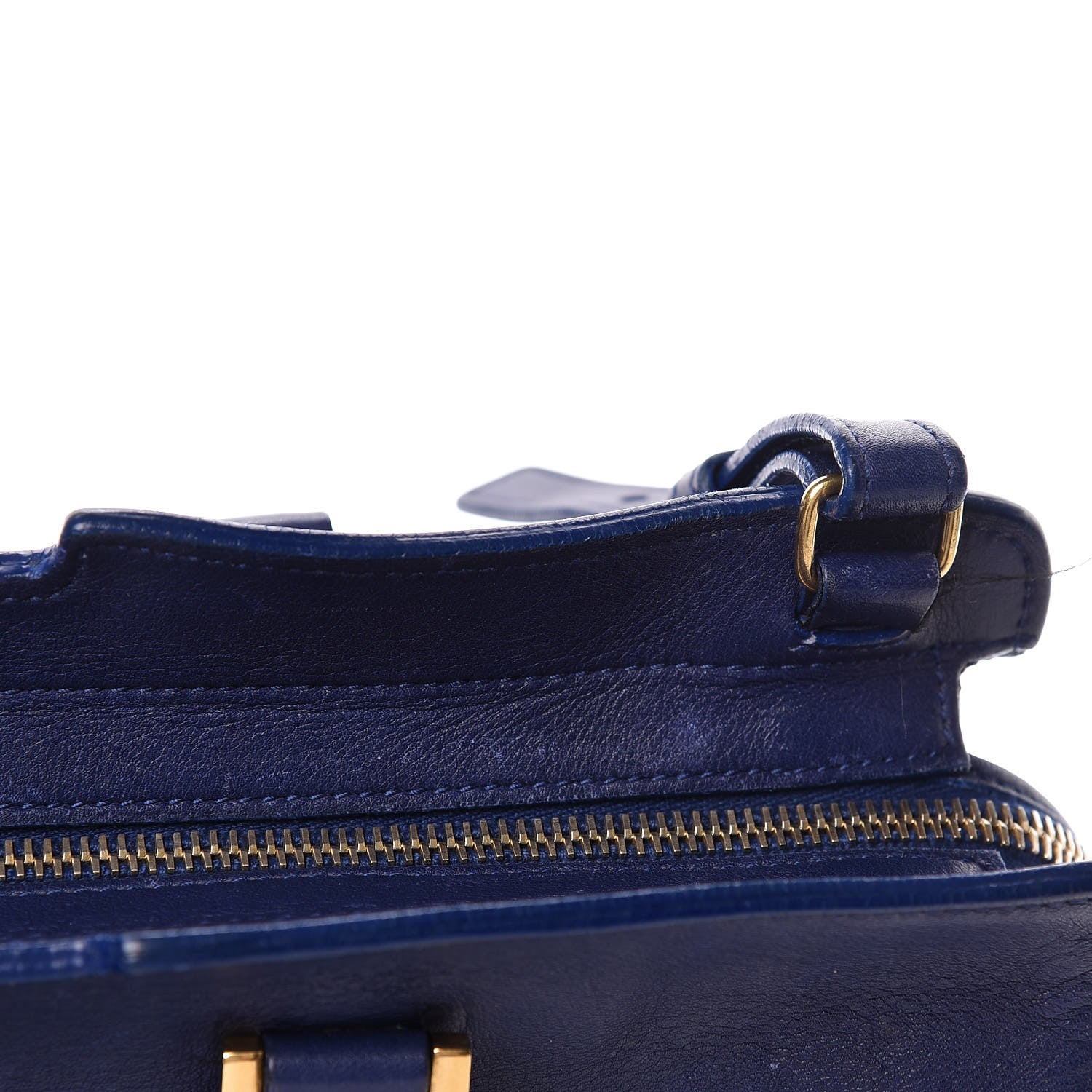 Saint Laurent Calfskin Small Classic Y Cabas Royal Blue 21 of 31