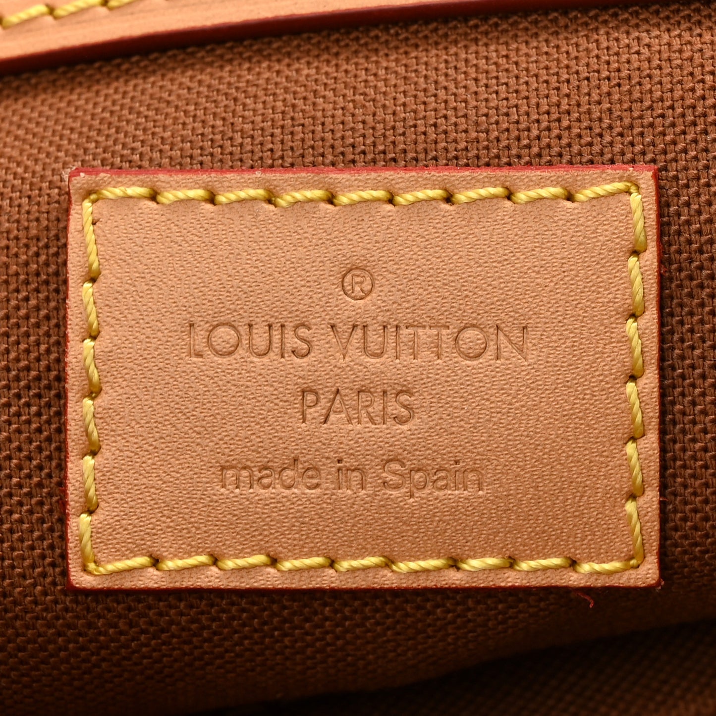 LOUIS VUITTON Monogram Montsouris BB Backpack Natural