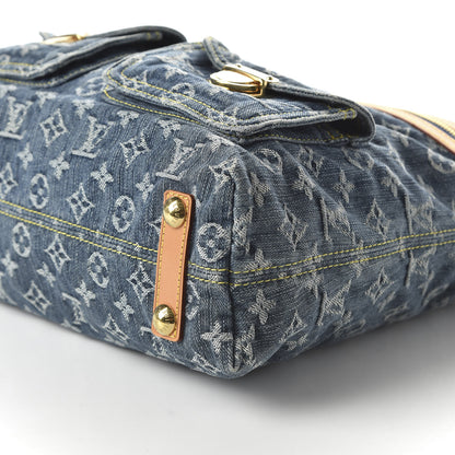 Louis Vuitton Denim Baggy GM Blue 7 of 9