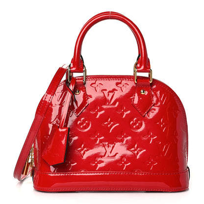 Louis Vuitton Vernis Alma BB Cherry 1 of 9