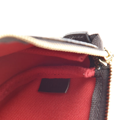 Louis Vuitton Damier Ebene Mini Pochette Accessories 7 of 8