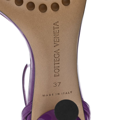 Bottega Veneta Lambskin Dot 90mm Sandals 37 Gumdrop 5 of 7