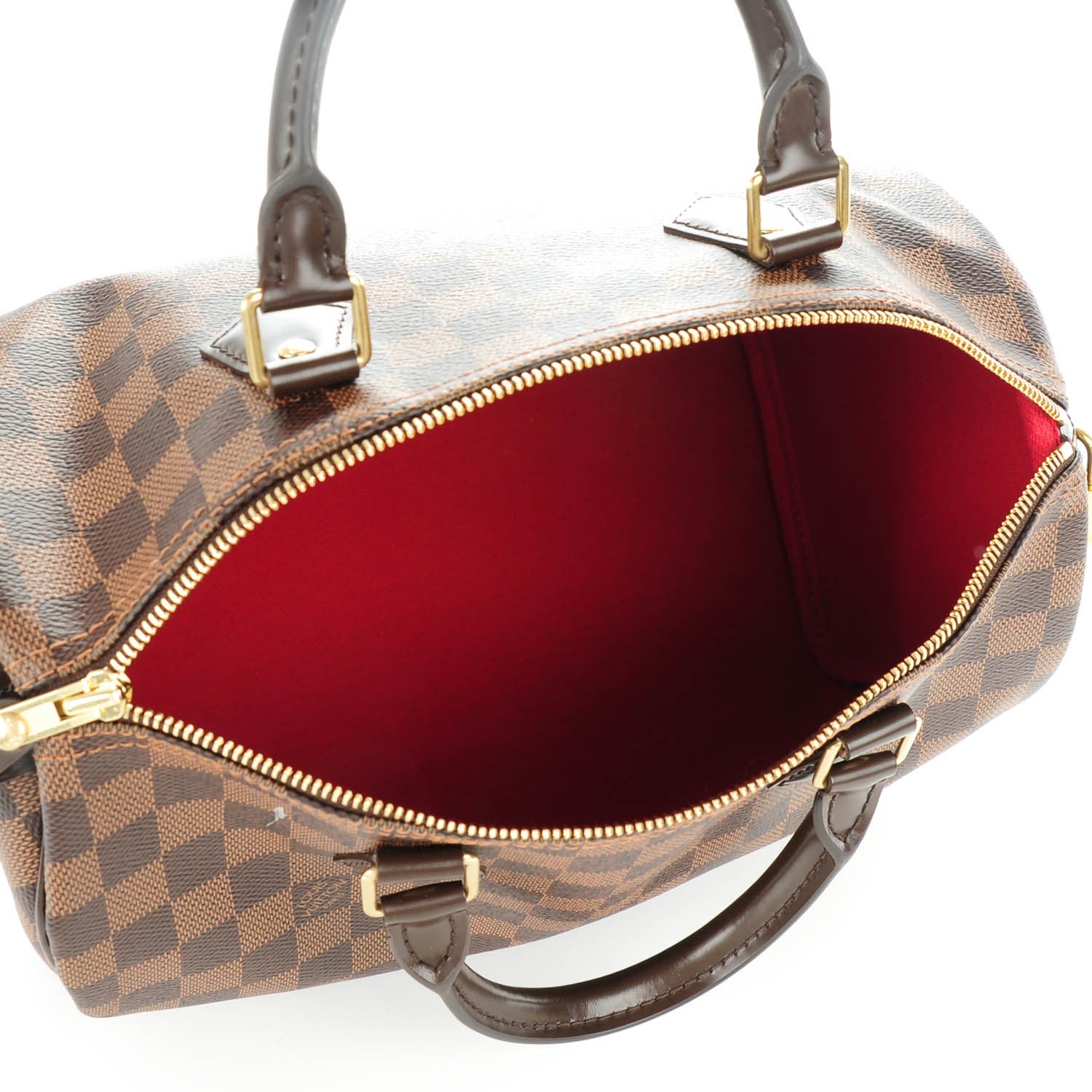 Louis Vuitton Damier Ebene Speedy 30 5 of 8