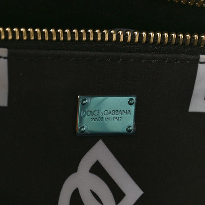 Dolce & Gabbana Calfskin DG Logo Shopper Tote Black 6 of 8