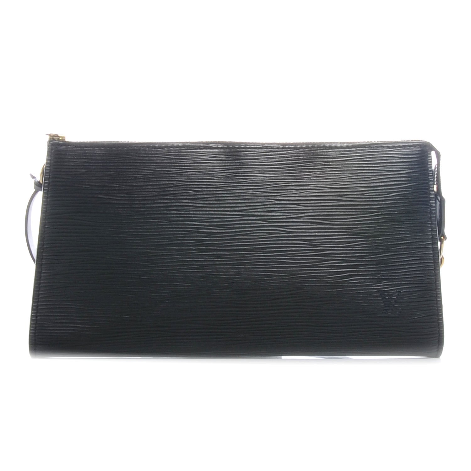 Louis Vuitton Epi Pochette Accessories 21 Black 1 of 7