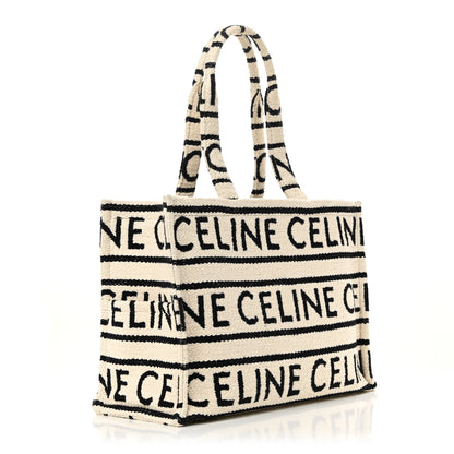 Celine Canvas Large All Over Cabas Thais 3 of 9
