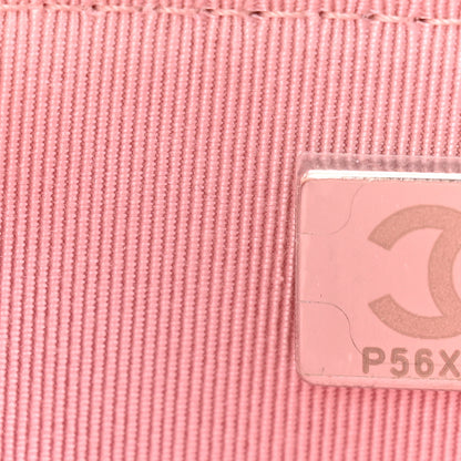 Chanel Iridescent Calfskin Quilted Wallet On Chain WOC Pink 8 of 11
