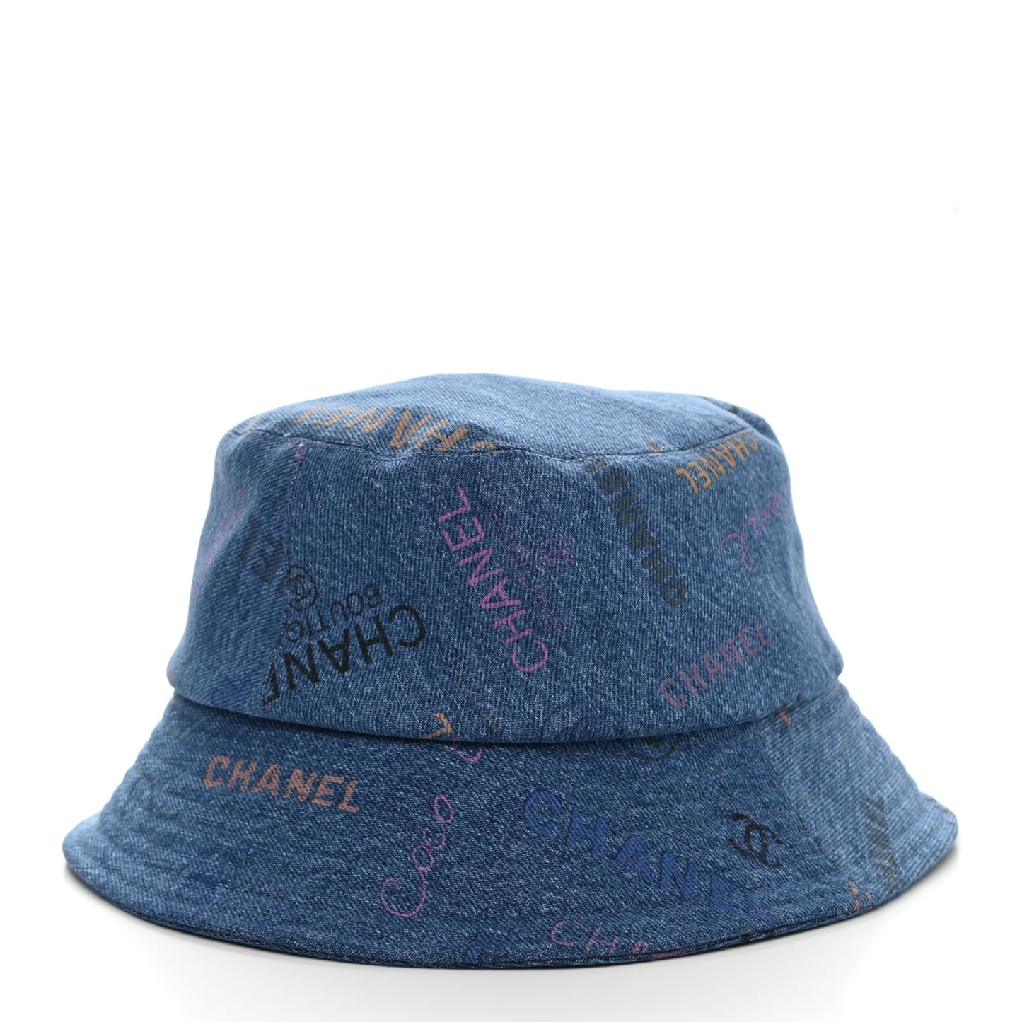 Denim Mood Cloche Bucket Hat M Blue