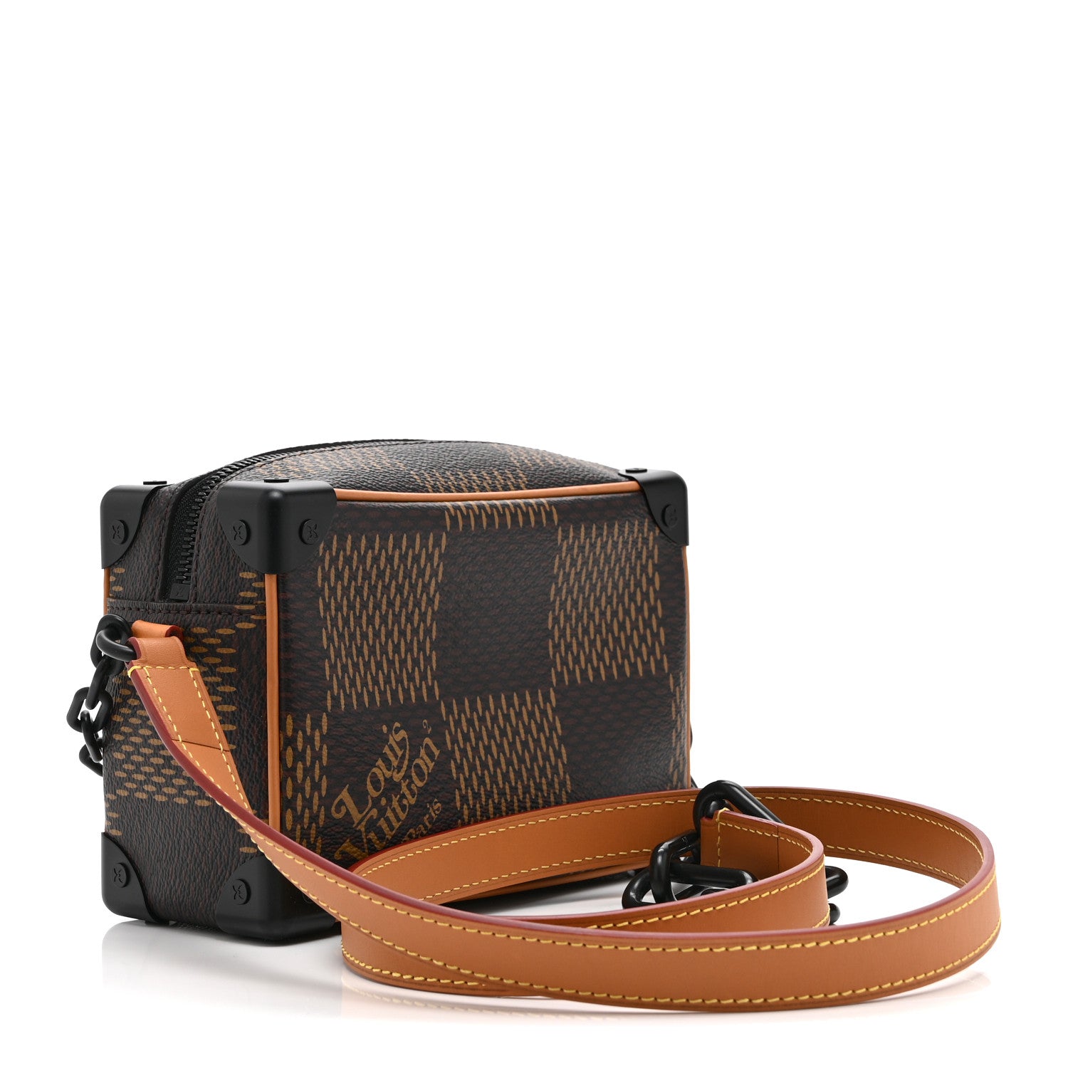 Louis Vuitton X NIGO Giant Damier Ebene Monogram Mini Soft Trunk 3 of 9